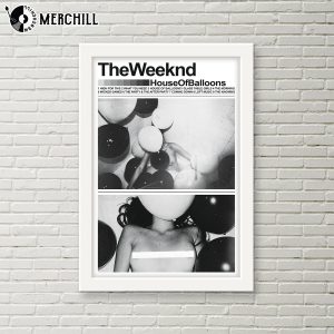 The Weeknd House of Balloons Poster Album Cover Print 3