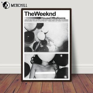 The Weeknd House of Balloons Poster Album Cover Print