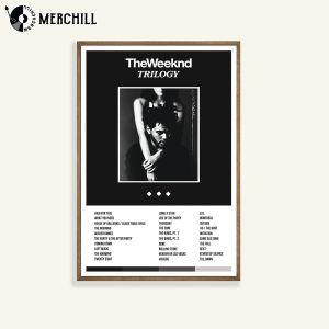 The Weeknd Trilogy Poster Album Cover Print 2