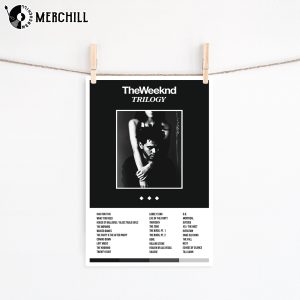 The Weeknd Trilogy Poster Album Cover Print 4