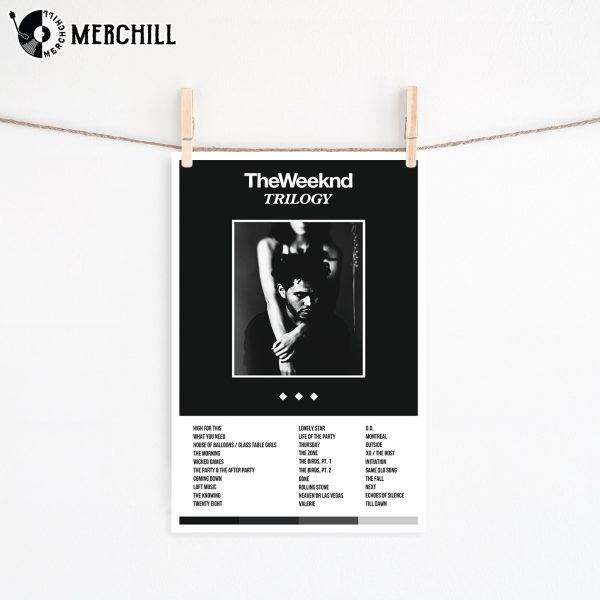 The Weeknd Trilogy Poster Album Cover Print