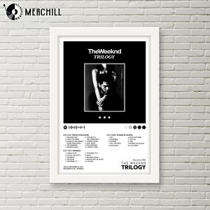 Trilogy Album Cover Poster The Weeknd Print 3