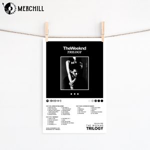 Trilogy Album Cover Poster The Weeknd Print 4