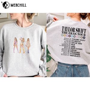 Two Sided The Eras Tour Concert Shirt Taylor Swift Fan Merch Gift