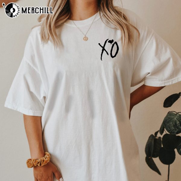XO Tshirt The Weeknd Concert Shirt
