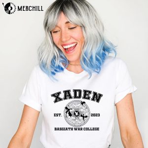 Xaden Est 2023 Basgiath War College Shirt Book Lover Gift 4
