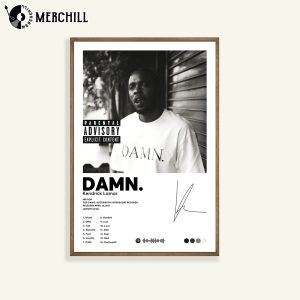 Damn Album Poster Kendrick Lamar Print 2