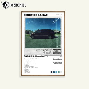 Good Kid M.A.A.D City Kendrick Lamar Poster