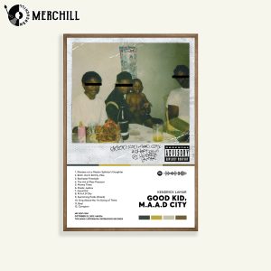 Good Kid M.A.A.D City Poster Kendrick Lamar Print