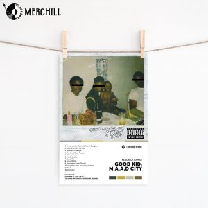 Good Kid M.A.A.D City Poster Kendrick Lamar Print 3