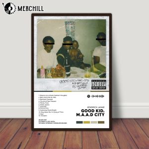Good Kid M.A.A.D City Poster Kendrick Lamar Print