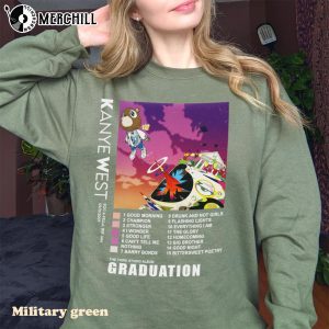Graduation Album Graphic Tshirt Kanye West Tour Shirt