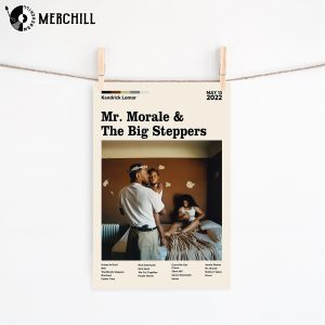 Mr. Morale The Big Steppers Album Cover Poster Kendrick Lamar Print 3