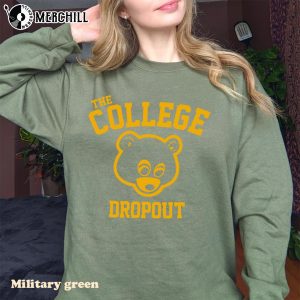 The College Dropout Album Graphic Tshirt Kanye West Tour Shirt