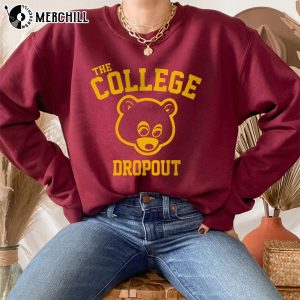 The College Dropout Album Graphic Tshirt Kanye West Tour Shirt 4