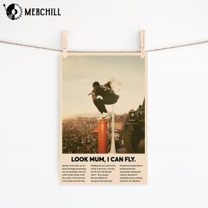 Travis Scott Look Mom I Can Fly Poster Cactus Jack Album Cover 2