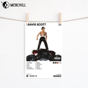 Travis Scott Rodeo Album Poster Hip Hop Album Cover