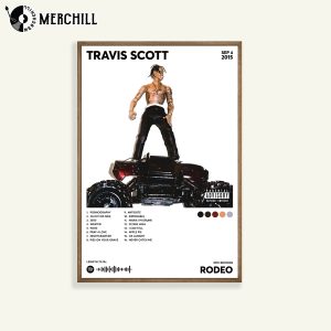 Travis Scott Rodeo Album Poster Hip Hop Album Cover 3