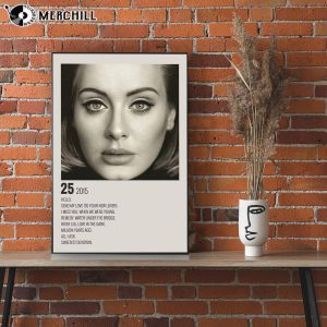 Adele 25 Album Poster Music Lover Gift 4