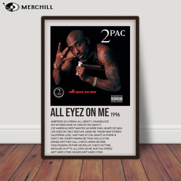 All Eyez On Me Poster Tupac Poster Print