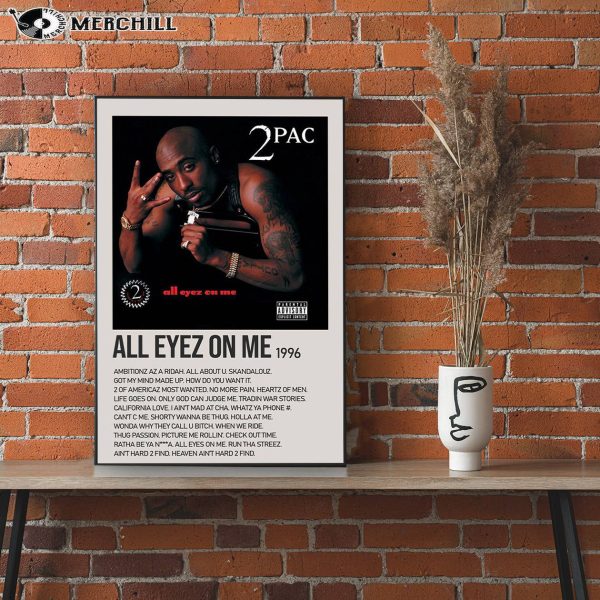 All Eyez On Me Poster Tupac Poster Print