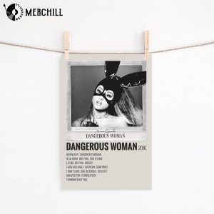 Ariana Grande Poster Dangerous Woman Album Cover