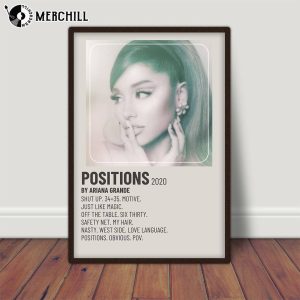 Ariana Grande Poster Print Positions Album Cover 2