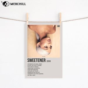 Ariana Grande Sweetener Album Poster