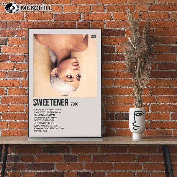 Ariana Grande Sweetener Album Poster