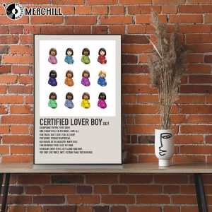 Certified Lover Boy Album Cover Drake Poster 4