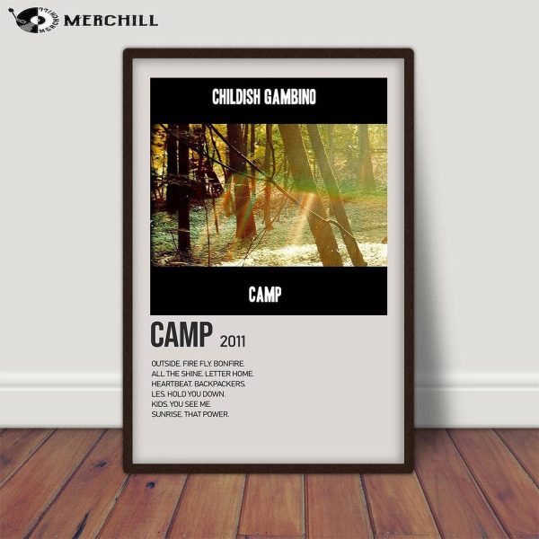 Childish Gambino Poster Camp Album Cover