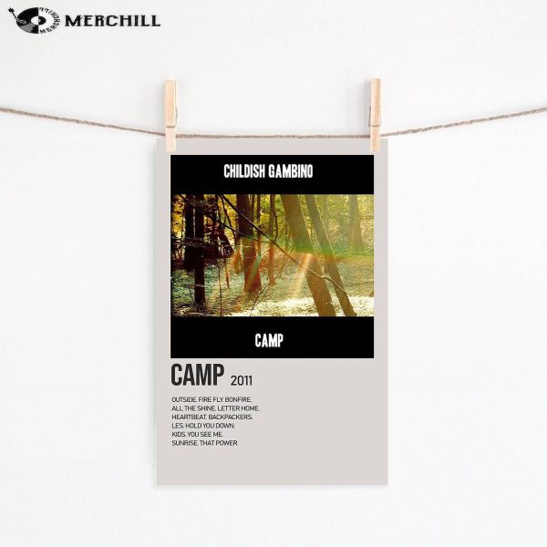 Childish Gambino Poster Camp Album Cover