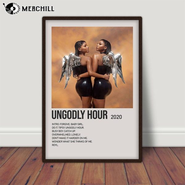 Chloe x Halle Poster Ungodly Hour Album Cover Poster
