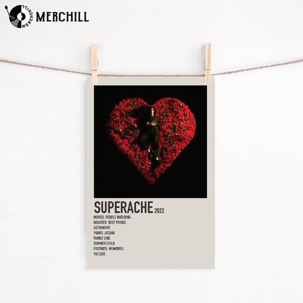 Conan Gray Superache Album Poster Gift for Music Lover