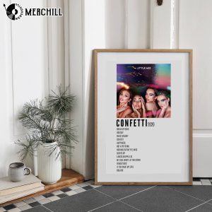 Confetti Little Mix Poster Gift for Music Lover