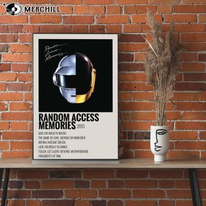 Daft Punk Random Access Memories Album Poster Music Gift 4