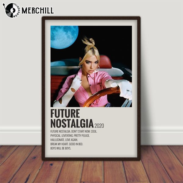 Dua Lipa Future Nostalgia Poster Music Gift