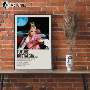 Dua Lipa Future Nostalgia Poster Music Gift 4