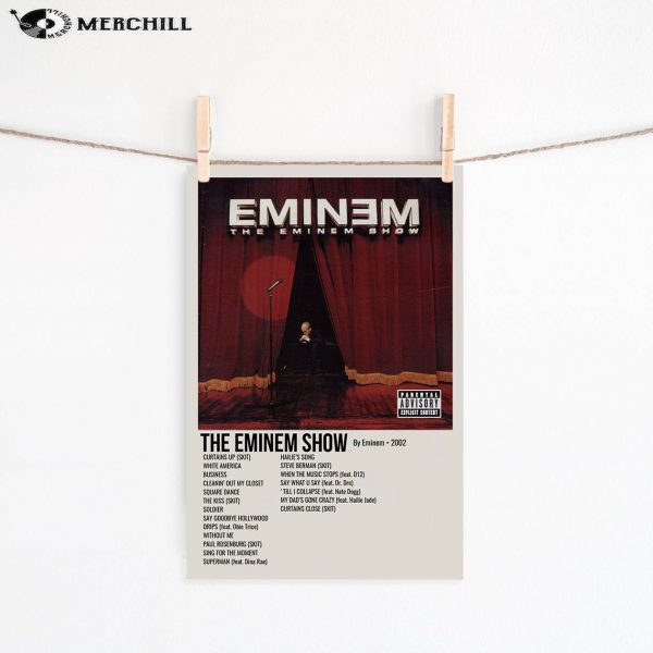 Eminem The Eminem Show Album Cover Print Poster
