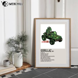 Gorillaz Poster Demon Days Album Cover Poster 3
