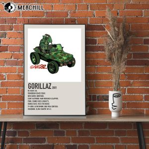 Gorillaz Poster Demon Days Album Cover Poster 4