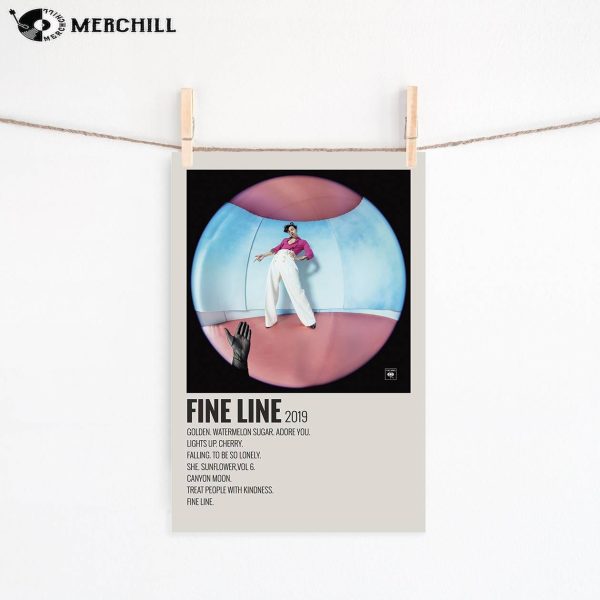 Harry Styles Poster Fine Line Album Cover