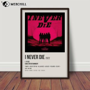 I Never Die Album Cover Poster (G)I-DLE Album