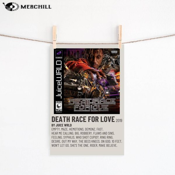 Juice WRLD Death Race For Love Poster