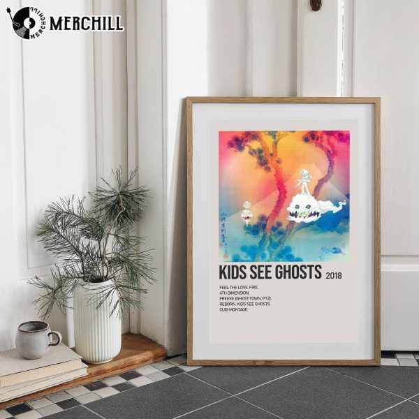 Kids See Ghosts Poster Kanye West Kid Cudi