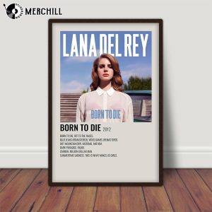 Lana Del Rey Poster Born To Die Album Cover