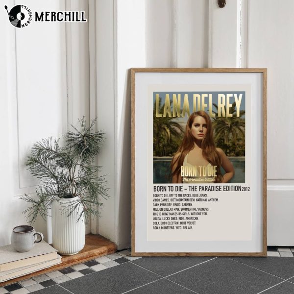 Lana Del Rey Poster Born To Die The Paradise Edition 2012