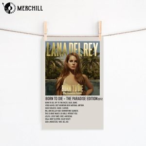 Lana Del Rey Poster Born To Die The Paradise Edition 2012
