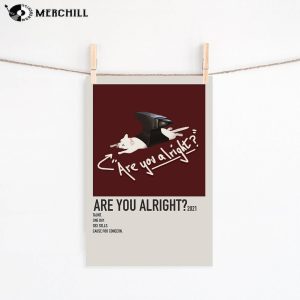 Lovejoy Poster Are You Alright Album Cover Poster 1