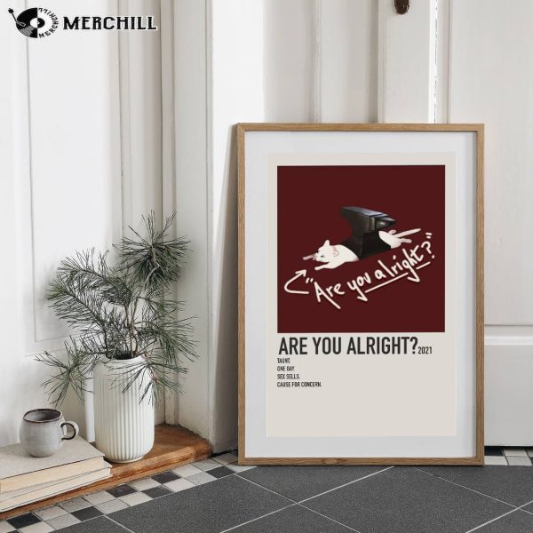 Lovejoy Poster Are You Alright Album Cover Poster